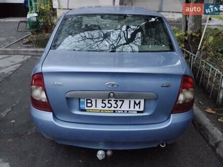 Синий ВАЗ Калина, объемом двигателя 1.6 л и пробегом 218 тыс. км за 1100 $, фото 1 на Automoto.ua