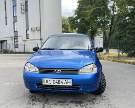 Синий ВАЗ Калина, объемом двигателя 1.6 л и пробегом 196 тыс. км за 1450 $, фото 1 на Automoto.ua