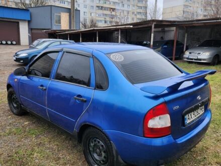 Синий ВАЗ Калина, объемом двигателя 1.6 л и пробегом 230 тыс. км за 1800 $, фото 1 на Automoto.ua