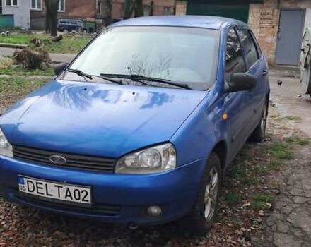 Синий ВАЗ Калина, объемом двигателя 1.6 л и пробегом 253 тыс. км за 1500 $, фото 1 на Automoto.ua