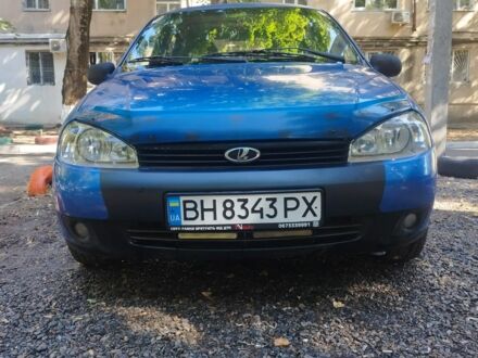 Синий ВАЗ Калина, объемом двигателя 1.6 л и пробегом 180 тыс. км за 1700 $, фото 1 на Automoto.ua