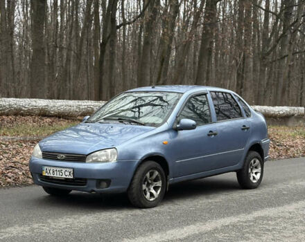 Синий ВАЗ Калина, объемом двигателя 1.6 л и пробегом 190 тыс. км за 1550 $, фото 1 на Automoto.ua