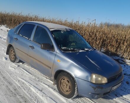 Синий ВАЗ Калина, объемом двигателя 1.6 л и пробегом 200 тыс. км за 1383 $, фото 1 на Automoto.ua