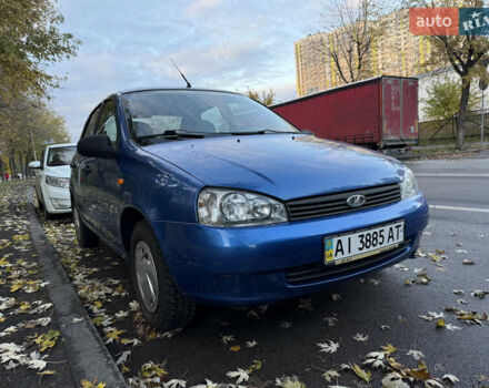 Синий ВАЗ Калина, объемом двигателя 1.6 л и пробегом 62 тыс. км за 2300 $, фото 1 на Automoto.ua