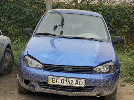 Синий ВАЗ Калина, объемом двигателя 1.6 л и пробегом 135 тыс. км за 1680 $, фото 1 на Automoto.ua