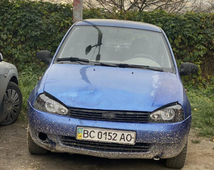 Синий ВАЗ Калина, объемом двигателя 1.6 л и пробегом 135 тыс. км за 1680 $, фото 1 на Automoto.ua