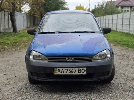 Синий ВАЗ Калина, объемом двигателя 1.6 л и пробегом 160 тыс. км за 800 $, фото 1 на Automoto.ua