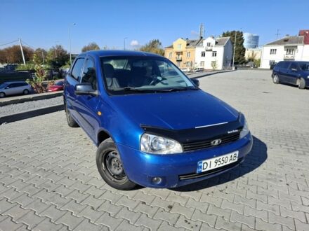 Синий ВАЗ Калина, объемом двигателя 1.6 л и пробегом 168 тыс. км за 1600 $, фото 1 на Automoto.ua