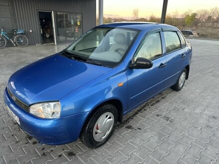 Синий ВАЗ Калина, объемом двигателя 1.6 л и пробегом 112 тыс. км за 2600 $, фото 1 на Automoto.ua