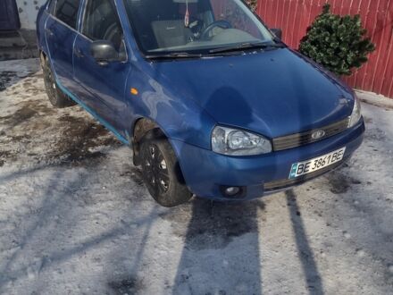 Синій ВАЗ Калина, об'ємом двигуна 1.6 л та пробігом 208 тис. км за 1800 $, фото 1 на Automoto.ua