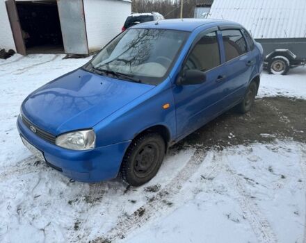 Синій ВАЗ Калина, об'ємом двигуна 1.6 л та пробігом 185 тис. км за 1500 $, фото 1 на Automoto.ua