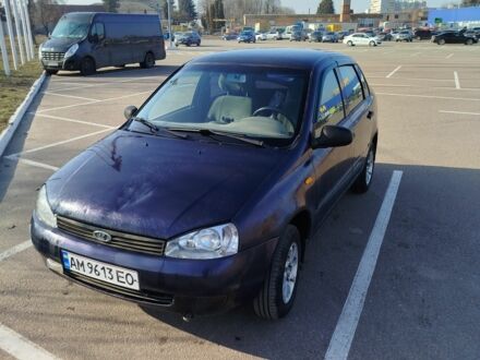 Синий ВАЗ Калина, объемом двигателя 1.6 л и пробегом 149 тыс. км за 2000 $, фото 1 на Automoto.ua