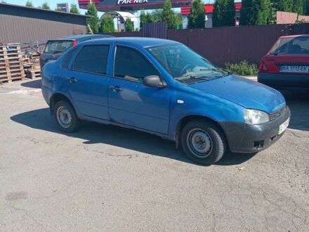 Синій ВАЗ Калина, об'ємом двигуна 1.6 л та пробігом 88 тис. км за 1000 $, фото 1 на Automoto.ua