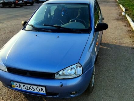 Синий ВАЗ Kalina, объемом двигателя 1.6 л и пробегом 227 тыс. км за 2000 $, фото 1 на Automoto.ua