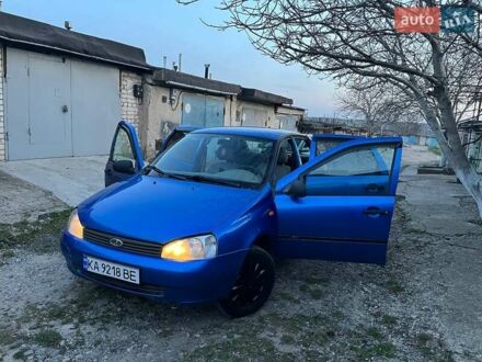 Синий ВАЗ Калина, объемом двигателя 1.6 л и пробегом 320 тыс. км за 2400 $, фото 1 на Automoto.ua