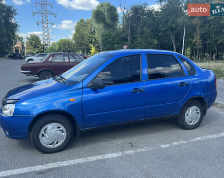 Синий ВАЗ Калина, объемом двигателя 1.6 л и пробегом 170 тыс. км за 1699 $, фото 1 на Automoto.ua