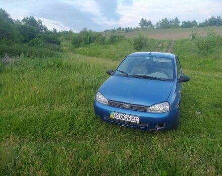 Синий ВАЗ Калина, объемом двигателя 1.6 л и пробегом 227 тыс. км за 799 $, фото 1 на Automoto.ua