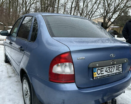 Синий ВАЗ Калина, объемом двигателя 1.6 л и пробегом 80 тыс. км за 950 $, фото 1 на Automoto.ua