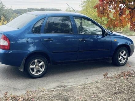 Синий ВАЗ Калина, объемом двигателя 1.6 л и пробегом 197 тыс. км за 1500 $, фото 1 на Automoto.ua