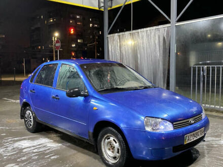 Синий ВАЗ Калина, объемом двигателя 1.6 л и пробегом 187 тыс. км за 2200 $, фото 1 на Automoto.ua