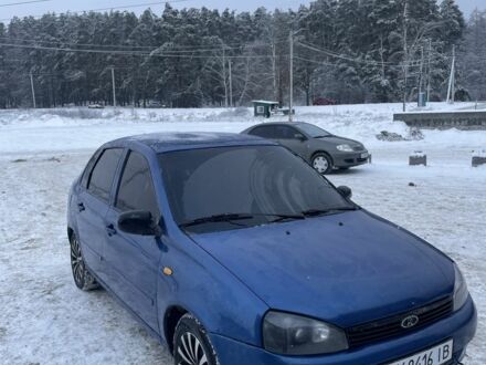 Синий ВАЗ Калина, объемом двигателя 1.6 л и пробегом 230 тыс. км за 1700 $, фото 1 на Automoto.ua