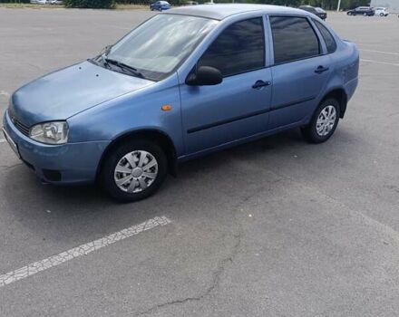 Синий ВАЗ Калина, объемом двигателя 1.6 л и пробегом 235 тыс. км за 1700 $, фото 1 на Automoto.ua