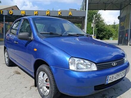 Синий ВАЗ Калина, объемом двигателя 1.6 л и пробегом 180 тыс. км за 1950 $, фото 1 на Automoto.ua