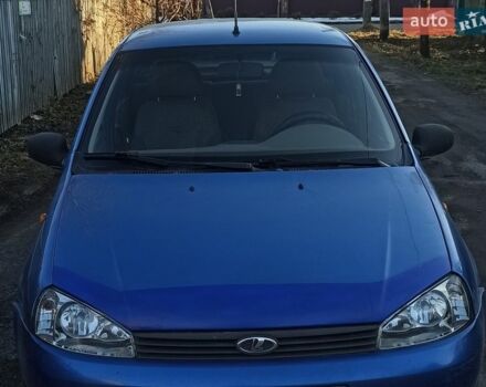 Синий ВАЗ Калина, объемом двигателя 1.6 л и пробегом 370 тыс. км за 900 $, фото 1 на Automoto.ua