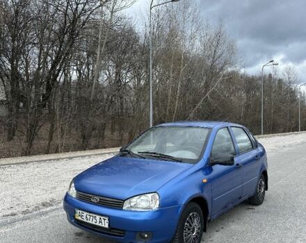 Синий ВАЗ Калина, объемом двигателя 1.6 л и пробегом 200 тыс. км за 1299 $, фото 1 на Automoto.ua