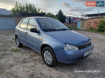 Синий ВАЗ Калина, объемом двигателя 1.6 л и пробегом 148 тыс. км за 1650 $, фото 1 на Automoto.ua