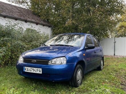 Синий ВАЗ Калина, объемом двигателя 1.6 л и пробегом 550 тыс. км за 1500 $, фото 1 на Automoto.ua
