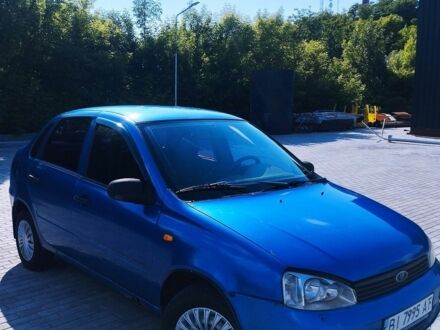 Синий ВАЗ Калина, объемом двигателя 1.6 л и пробегом 280 тыс. км за 1400 $, фото 1 на Automoto.ua