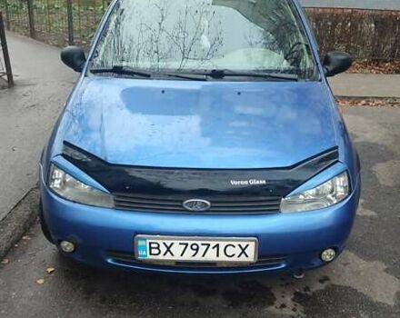 Синий ВАЗ Калина, объемом двигателя 1.6 л и пробегом 160 тыс. км за 1900 $, фото 1 на Automoto.ua