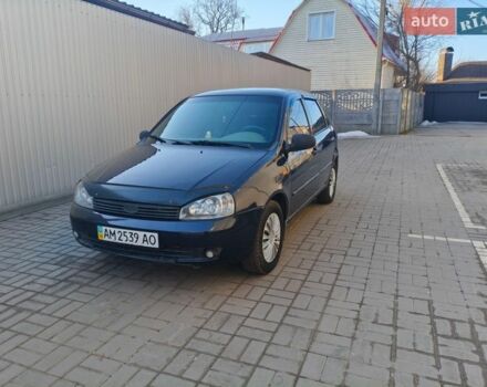 Синий ВАЗ Калина, объемом двигателя 1.6 л и пробегом 268 тыс. км за 2000 $, фото 1 на Automoto.ua