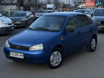 Синій ВАЗ Калина, об'ємом двигуна 1.6 л та пробігом 167 тис. км за 1850 $, фото 1 на Automoto.ua