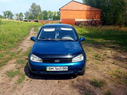 Синий ВАЗ Калина, объемом двигателя 1.6 л и пробегом 322 тыс. км за 1640 $, фото 1 на Automoto.ua