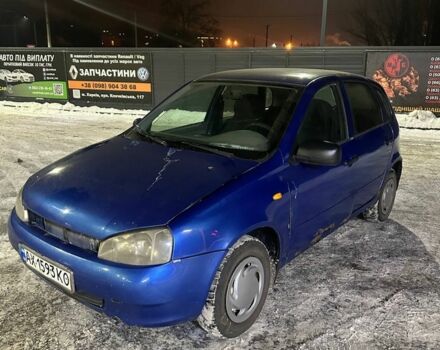 Синий ВАЗ Калина, объемом двигателя 1.6 л и пробегом 250 тыс. км за 1150 $, фото 1 на Automoto.ua