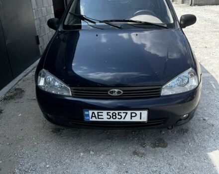 Синий ВАЗ Калина, объемом двигателя 1.6 л и пробегом 102 тыс. км за 1800 $, фото 1 на Automoto.ua
