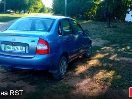 Синий ВАЗ Kalina, объемом двигателя 1.6 л и пробегом 200 тыс. км за 1800 $, фото 1 на Automoto.ua