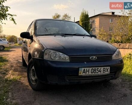 Синий ВАЗ Калина, объемом двигателя 1.6 л и пробегом 447 тыс. км за 1649 $, фото 1 на Automoto.ua