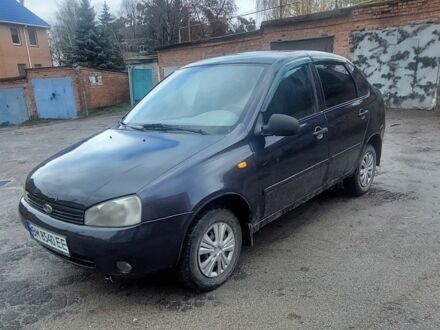 Синий ВАЗ Калина, объемом двигателя 1.6 л и пробегом 193 тыс. км за 1650 $, фото 1 на Automoto.ua