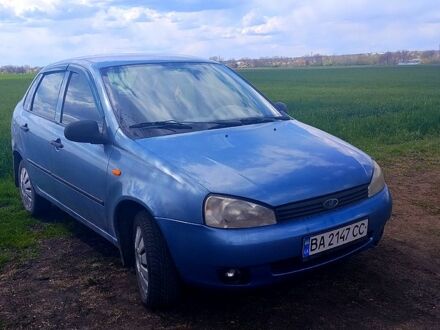 Синий ВАЗ Kalina, объемом двигателя 1.6 л и пробегом 220 тыс. км за 2000 $, фото 1 на Automoto.ua