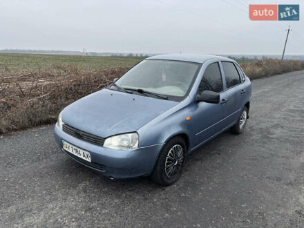 Синий ВАЗ Калина, объемом двигателя 1.6 л и пробегом 262 тыс. км за 1599 $, фото 1 на Automoto.ua