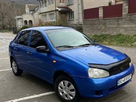 Синий ВАЗ Калина, объемом двигателя 1.6 л и пробегом 130 тыс. км за 2100 $, фото 1 на Automoto.ua