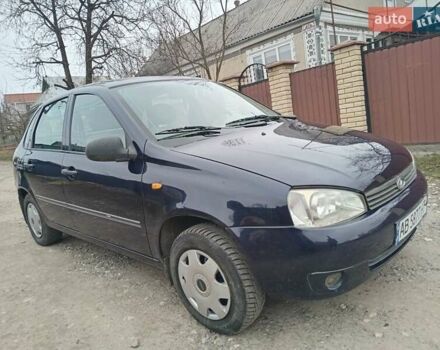 Синий ВАЗ Калина, объемом двигателя 1.6 л и пробегом 124 тыс. км за 1900 $, фото 1 на Automoto.ua