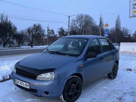 Синий ВАЗ Калина, объемом двигателя 1.6 л и пробегом 210 тыс. км за 1250 $, фото 1 на Automoto.ua