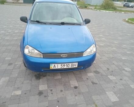 Синий ВАЗ Калина, объемом двигателя 1 л и пробегом 1 тыс. км за 1700 $, фото 1 на Automoto.ua
