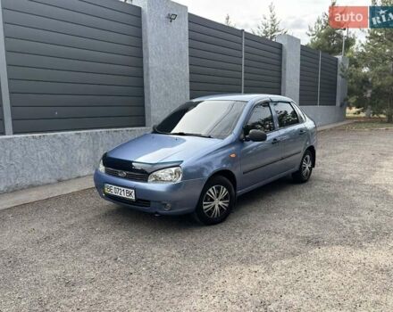 Синий ВАЗ Калина, объемом двигателя 1.6 л и пробегом 65 тыс. км за 3300 $, фото 1 на Automoto.ua