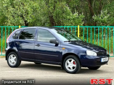 Синій ВАЗ Kalina, об'ємом двигуна 1.6 л та пробігом 111 тис. км за 3200 $, фото 1 на Automoto.ua