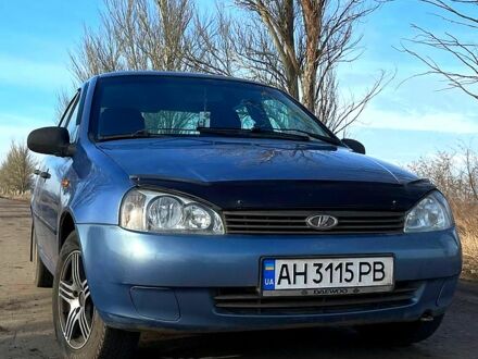 ВАЗ Kalina 2007 в Донецке на Automoto.ua Синий ВАЗ Kalina, объемом двигателя 1.6 л и пробегом 190 тыс. км за 2200 $, фото 1 на Automoto.ua
